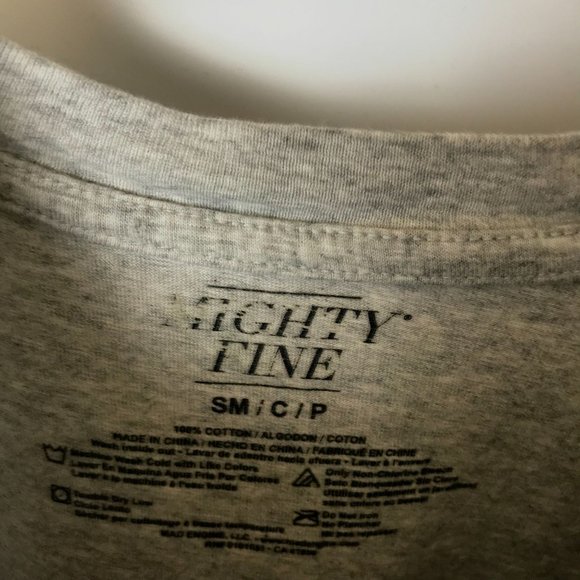 Mighty Fine Love Ya Self T Shirt Graphic Tee Top Short Sleeve Cotton Solid Logo - Picture 4 of 9